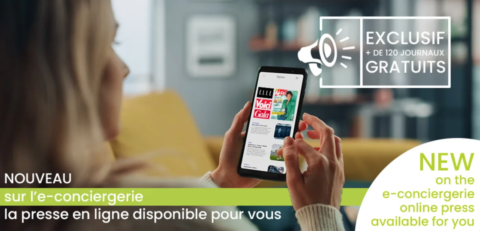 Le service de E-conciergerie de l'hôtel B&B Montélimar Sud à Montélimar