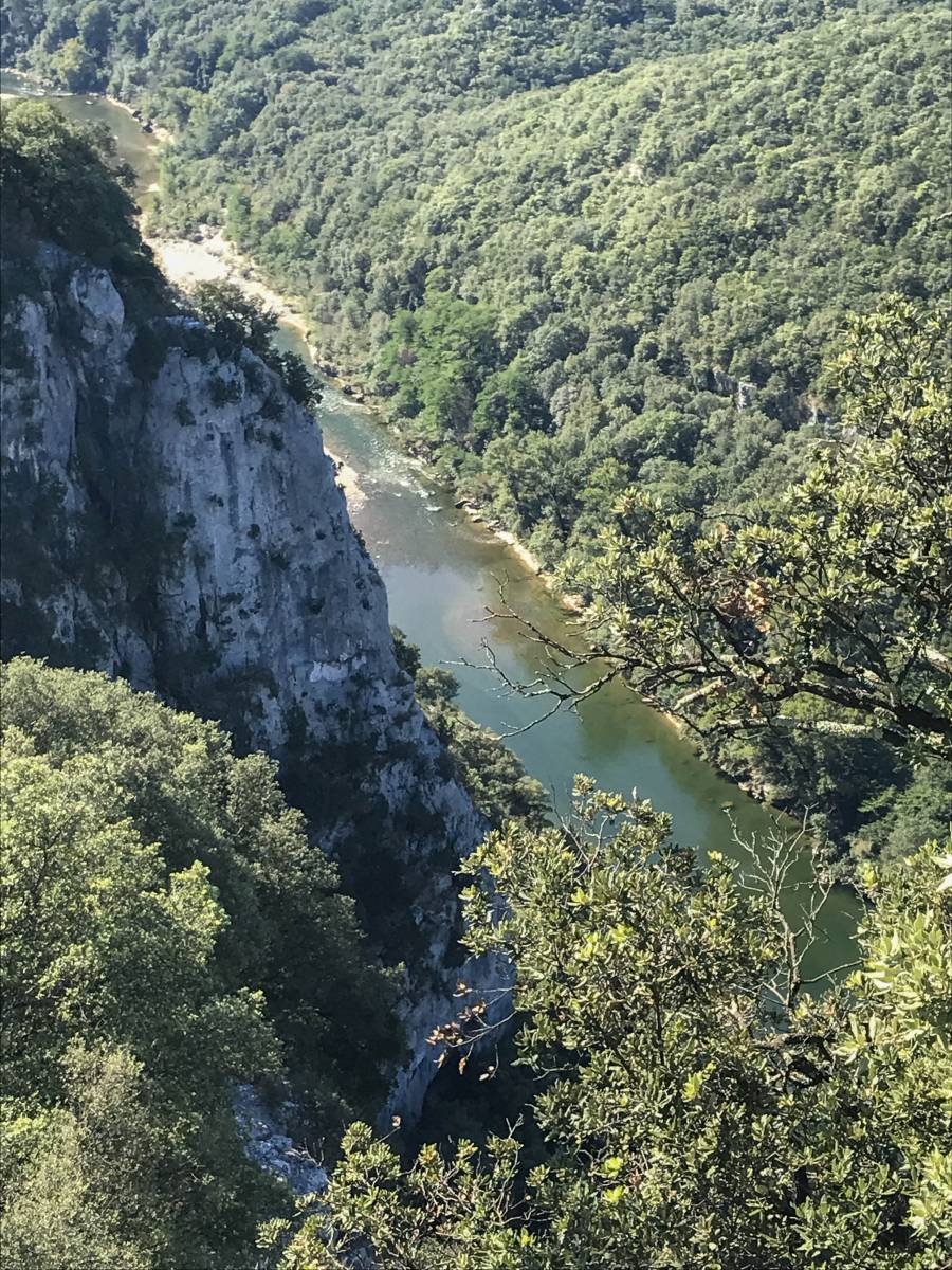 Les gorges de l'Ardèche