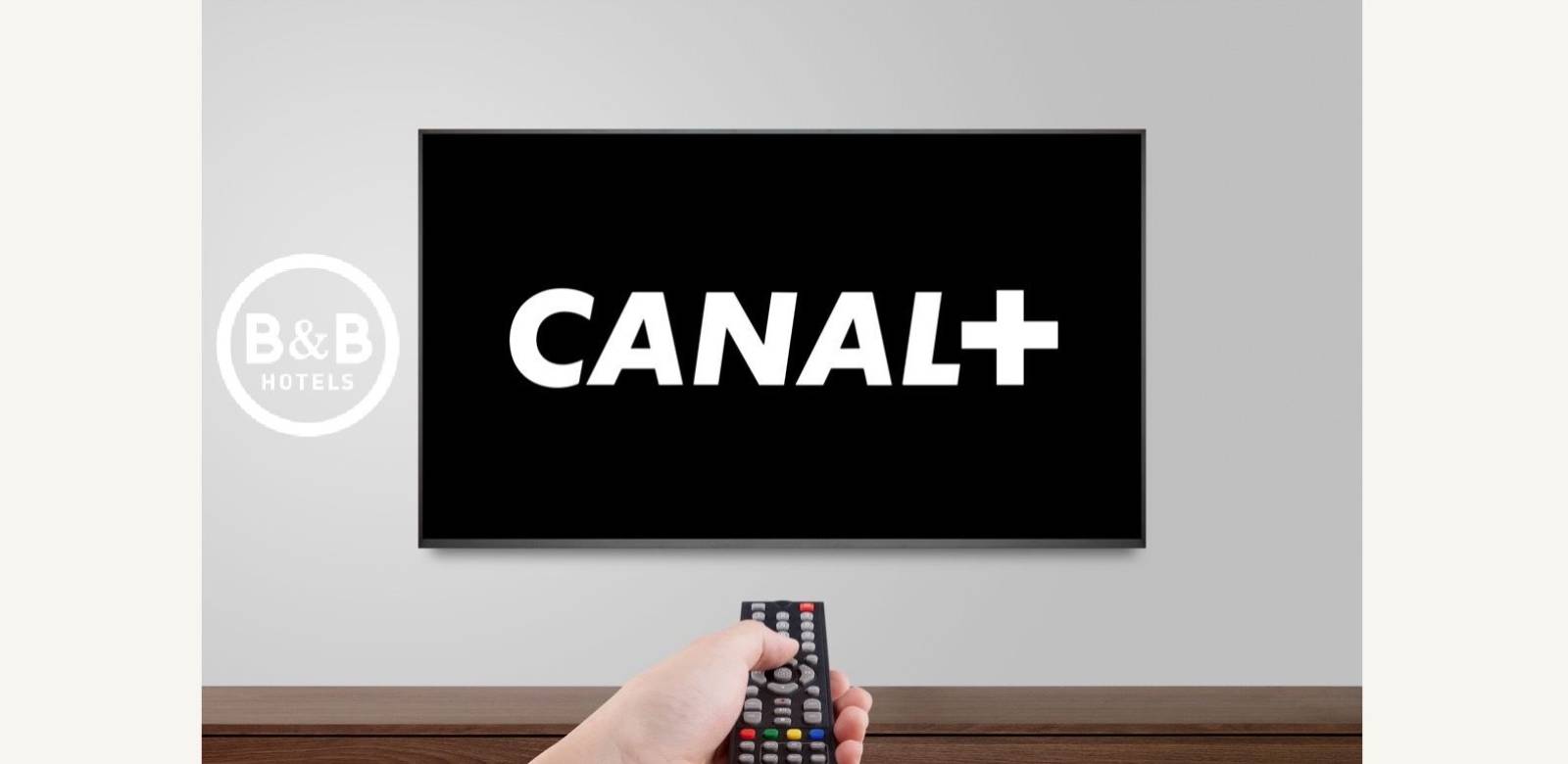 La chaine Canal+ est disponible au B&B HOTEL Montélimar Sud à Montélimar
