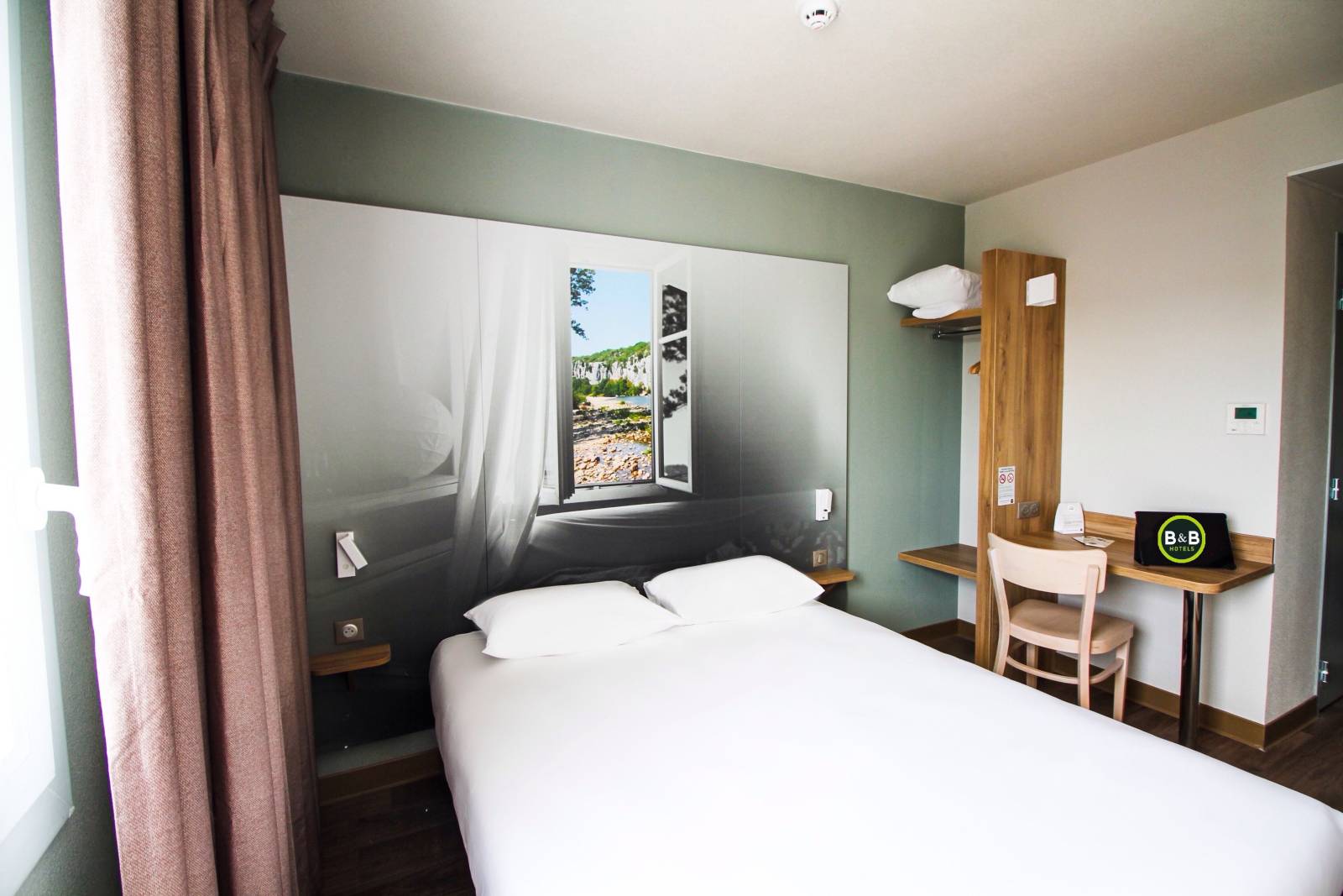 La chambre standard pour 2 personnes du B&B HOTEL Montélimar Sud à Montélimar