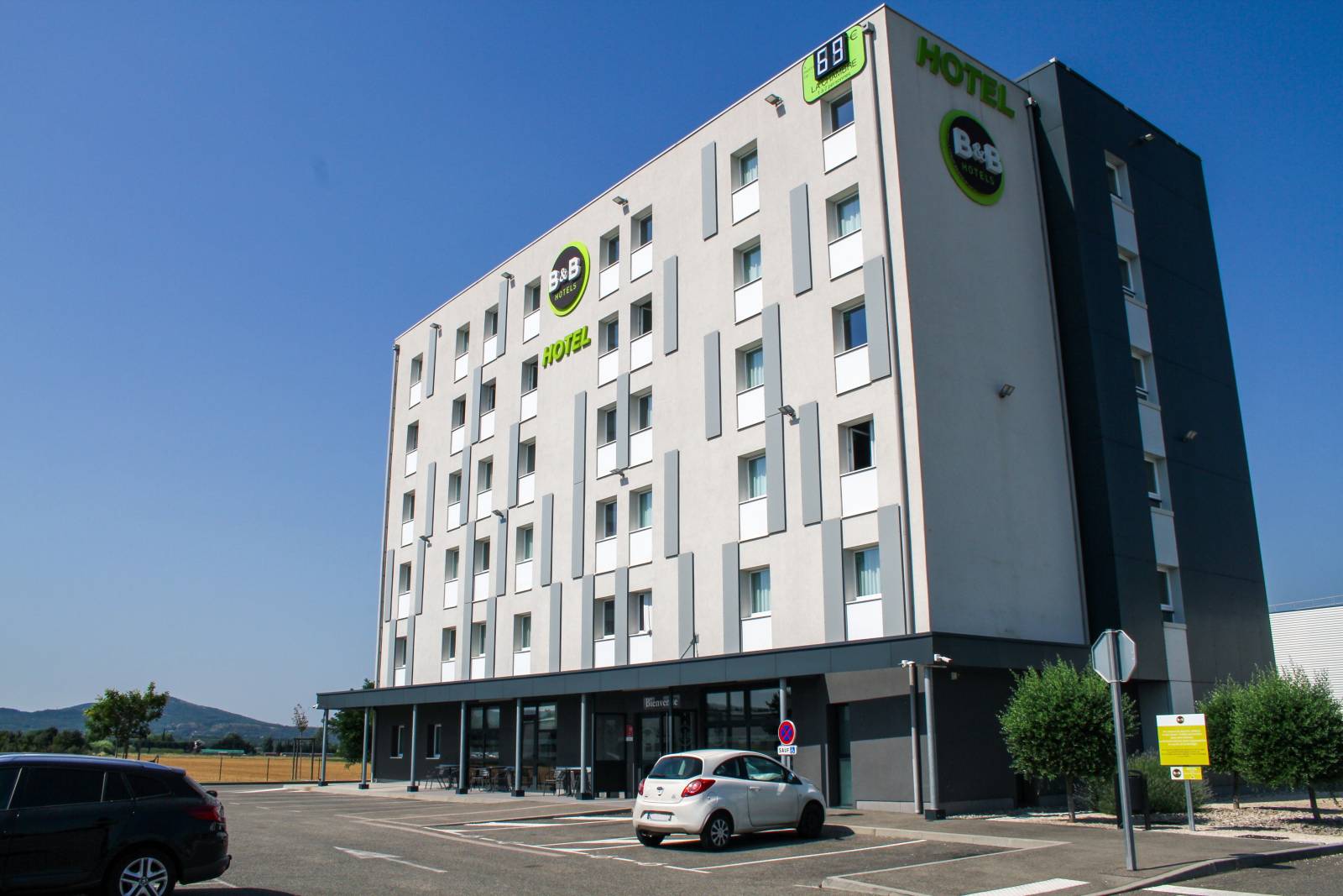 L'hôtel sur le trajet à Montélimar