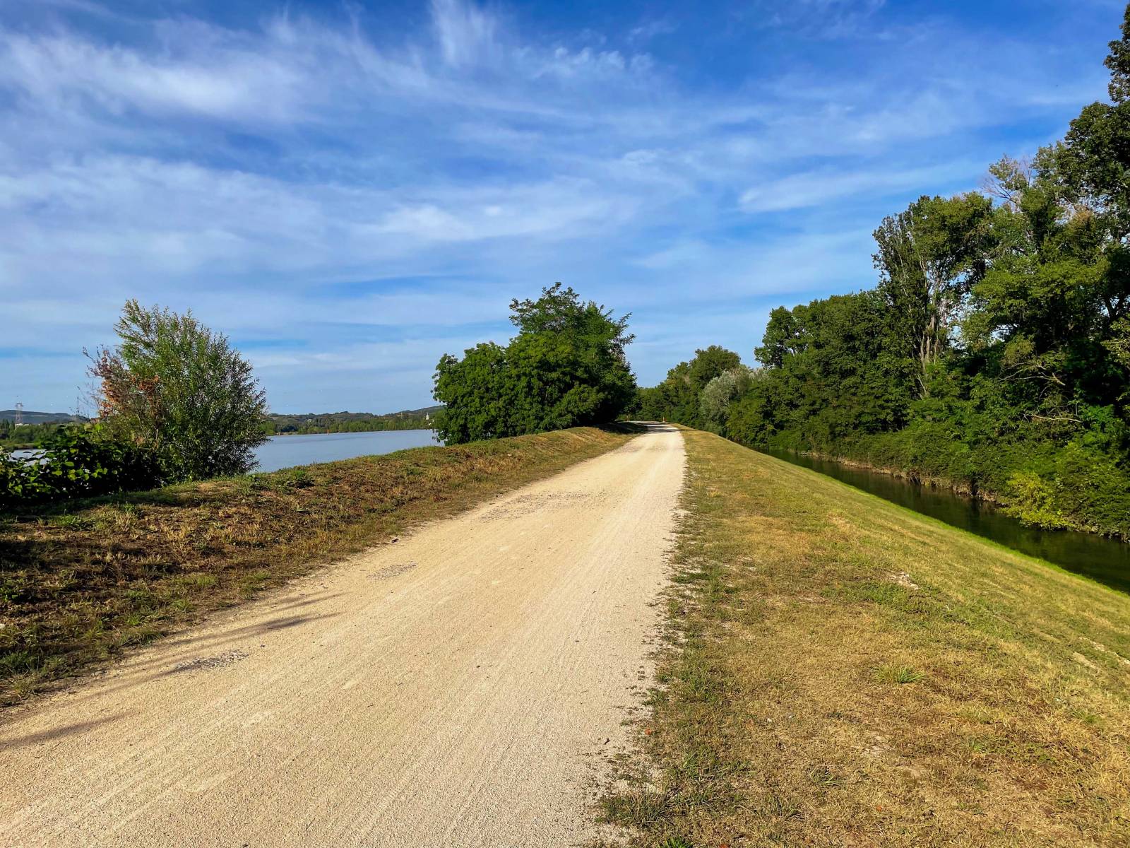 La Via Rhôna aux alentours de Montélimar