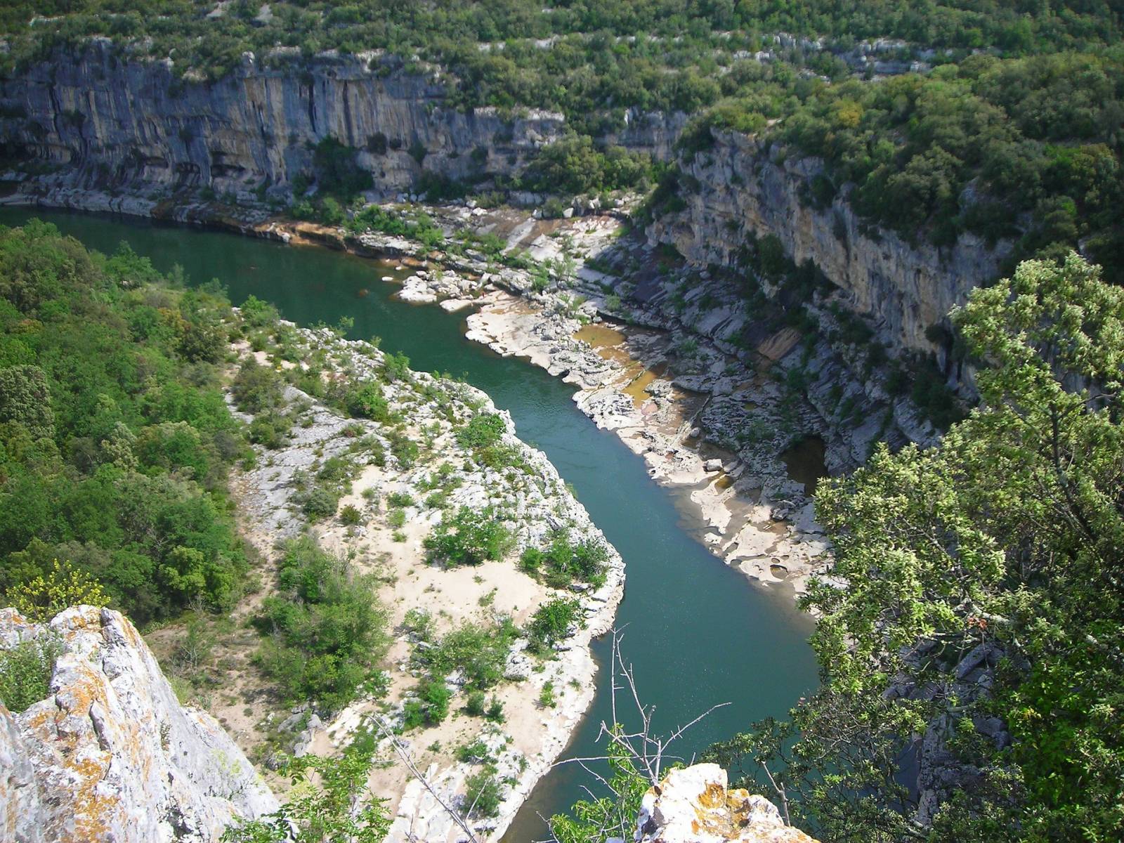 Les magnifiques paysages de l'Ardèche