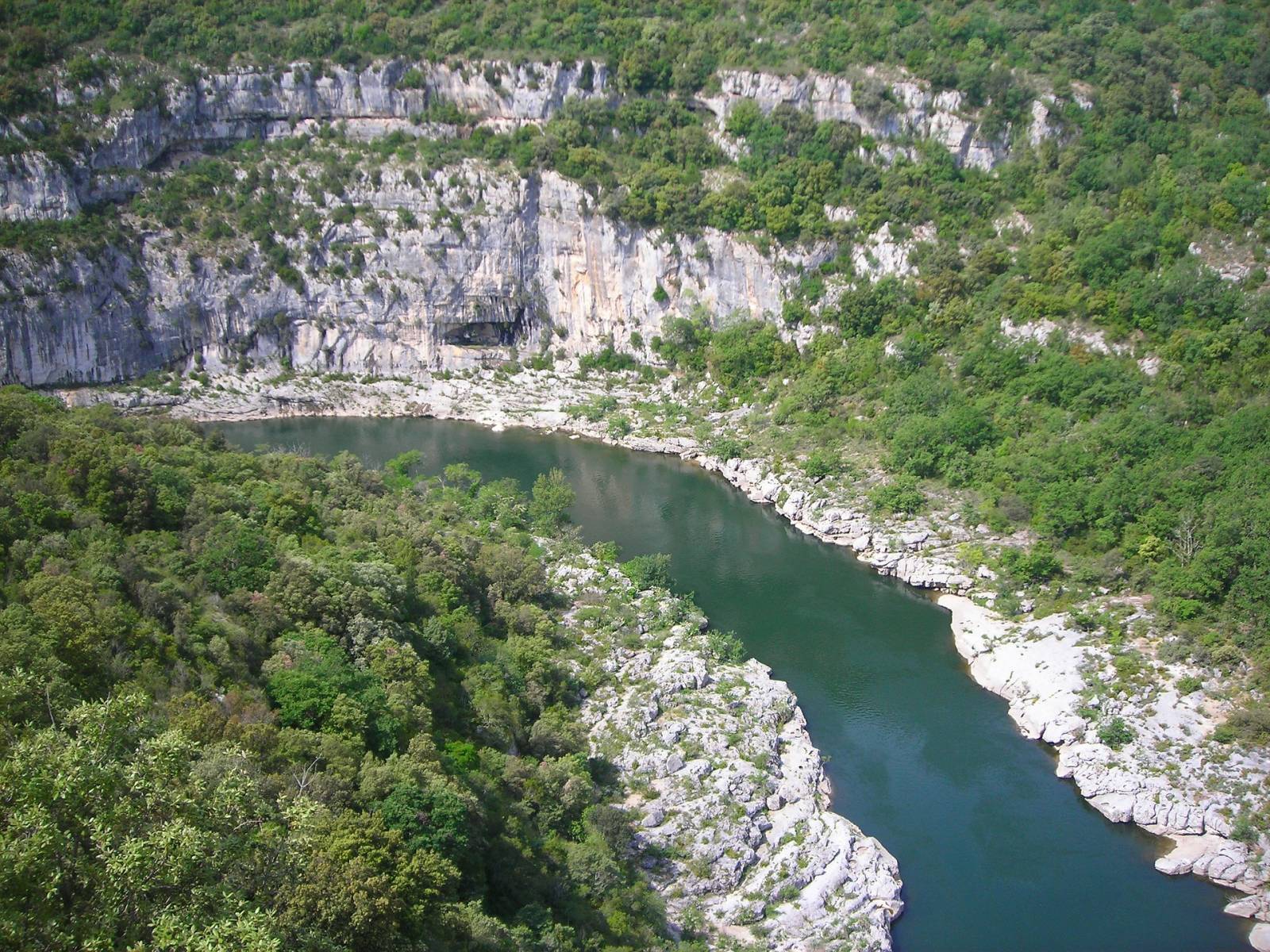 Les magnifiques paysages de l'Ardèche