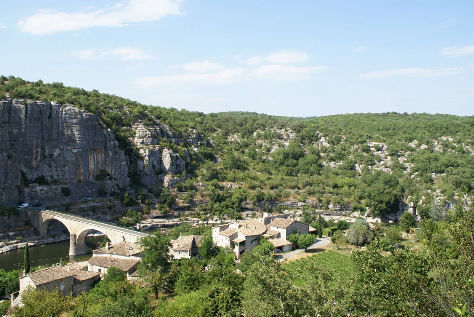Les magnifiques paysages de l'Ardèche