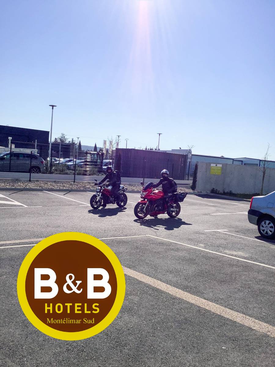 Des motards ravis de leur séjour à l'Hôtel B&B Montélimar Sud à montélimar