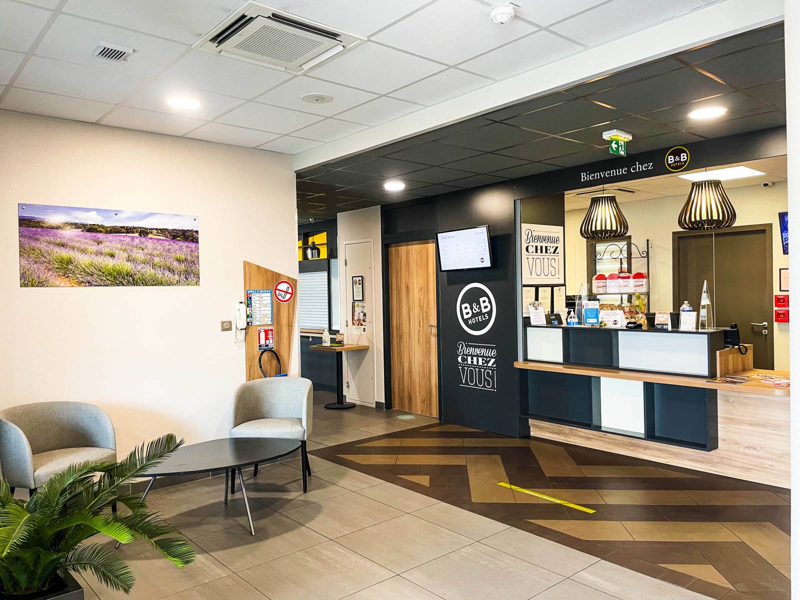 Bienvenue à l'hôtel petit budget pour une étape à Montélimar, le B&B HOTEL Montélimar Sud